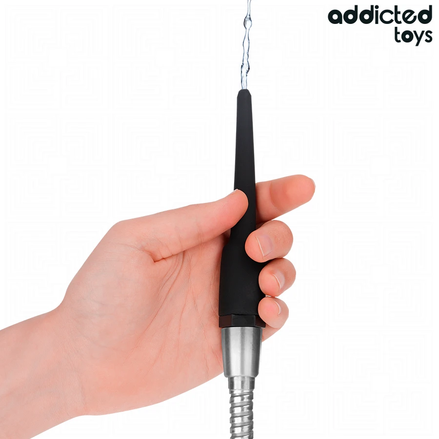 ADDICTED TOYS - NETTOYANT ANAL AVEC ADAPTATEUR UNIVERSEL MODÈLE 1